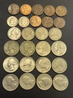 アメリカ 銀貨 コインセット 旧貨幣 アメリカ銀貨 貨幣セット 古銭 銀貨 ケネディ銀貨￼￼ピース