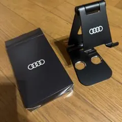 Audi スマホスタンド 折りたたみ式 ブラックのサムネイル