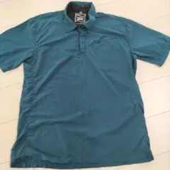 FieldCore Pro Stretch 青ポロシャツ