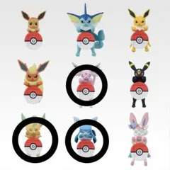 街歩きちらりんフレンズ リーフィア グレイシア エーフィ