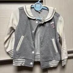 Cathy 110サイズ ジャケット グレー/ホワイト