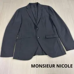 MONSIEUR NICOLE テーラードジャケット 48 凹凸のサムネイル