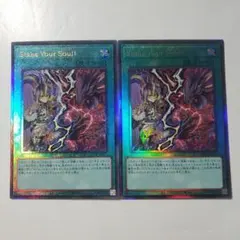 ステイクユアソウル　レリーフ　stake your soul 2枚