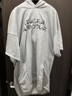 UNDER ARMOUR（アンダーアーマー）迷彩ロゴ 半袖スウェットパーカー