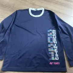 YONEX テニスウェア 長袖Tシャツ Sサイズ ネイビー