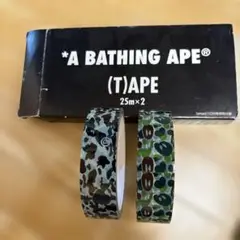 A BATHING APE (T)APE アイロンプリントシート 25m×2