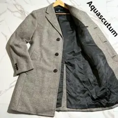 【未使用】Aquascutum チェスターコート Aquascutum(アクアスキュータム) / チェスターコート/38/ウール