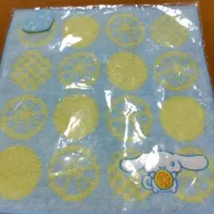 サンリオ　シナモロール　プチタオル　レモン