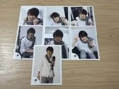 SnowMan目黒蓮 無所属ジュニア時代公式写真2枚セット おまけ付き