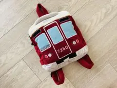 子供　リュック　ベビー　電車　乗り物　7250 能勢電鉄 阪急電車 7200系