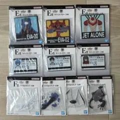 エヴァンゲリオン 1番くじ　E賞 ラバーコースター F賞 アクリルスタンド