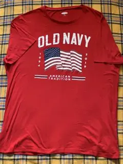 OLD NAVY 星条旗プリントTシャツ レッド 1994-2019のサムネイル
