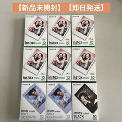 FUJIFILM instax mini インスタントフィルム 10枚入×9個