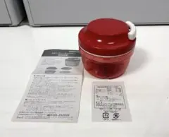 入手困難希少激レア❤︎タッパーウェア❤︎スピーディーチョッパー❤︎レッド②❤︎取説付き