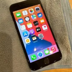 【中古】iPhone7 本体 128GB ブラックSIMロックあり