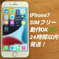 iPhone7 32GB SIMフリー シルバー 本体 A1779 Apple