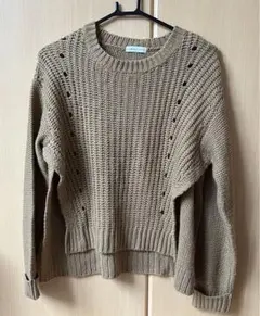 サイドスリットニット Fサイズ E hyphen world gallery