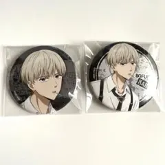 ウィンブレ　ロックレザー　缶バッジ　梶蓮