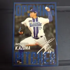 プロ野球チップスカード　横浜DeNAベイスターズ　先発投手　東克樹選手