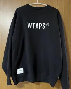 WTAPS 黒 スウェット サイズ X 04 （XL）　2024SSのサムネイル