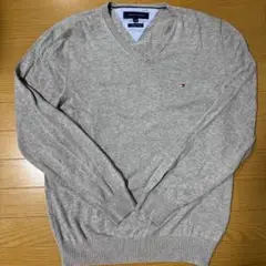 TOMMY HILFIGER グレー ニットセーター M
