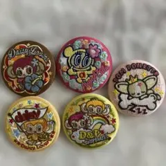 ナルミヤキャラクターズ　刺繍缶バッジ　5個セット