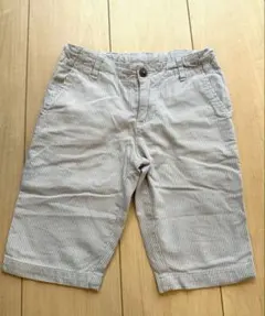 PETIT BATEAU ストライプ ハーフパンツ 128cm