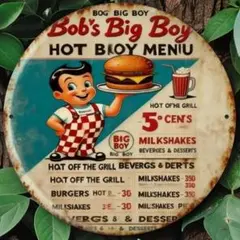 ビックボーイ Big Boy ブリキ看板 アメリカン雑貨 USA