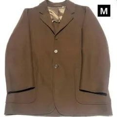 UNIQLO U ウールブレンドテーラード ジャケット ダークブラウン Mサイズ