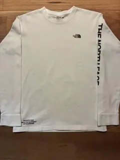THE NORTH FACE 長袖 Tシャツ ホワイト S ロンT