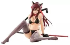 FAIRY TAIL エルザ・スカーレット フィギュア 黒猫水着コスチューム