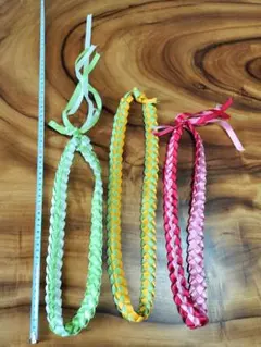 フラダンス　リボンレイ　3本セット