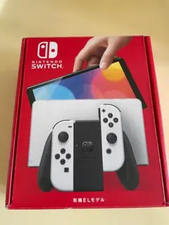 [美品] Nintendo Switch 有機ELモデル ホワイト/ブラック