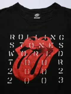 ACME ROLLING STONES 公式ツアー Tシャツ 2002-2003