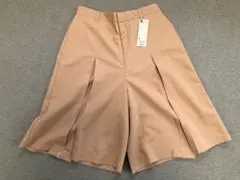 【新品未使用☆XL】GU くすみピンク⭐︎ワイドパンツ