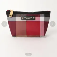 ブルーレーベルクレストブリッジ　チェックプリント　ポーチのサムネイル