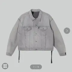 N.HOOLYWOOD エヌハリウッド デニムジャケット グレーのサムネイル
