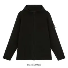 STONE ISLAND MAGLIA ラムウール フード付き ジップセーターLのサムネイル