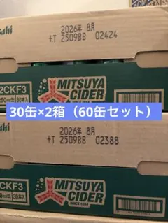 Asahi 三ツ矢サイダー250ml×30缶2箱セット（60缶）のサムネイル