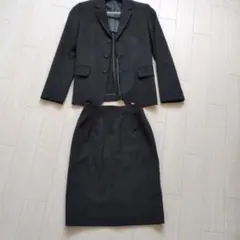 INÉD ブラックスーツ ジャケットとスカートセット