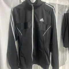 adidas CLIMALITE ブラックジャージ