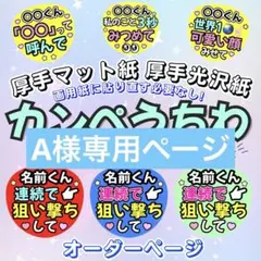 専用ページ カンペうちわ オーダー うちわ文字 ファンサ うちわ
