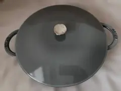 STAUB ストウブ ブレイザー・ソテーパン 28cm グレー - メルカリ