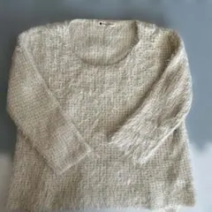 Bou Jeloud 長袖ニット セーター FREE ホワイト