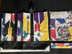 嵐　JaponismShowin ショッピングバッグ　巾着セット　扇子　3セット
