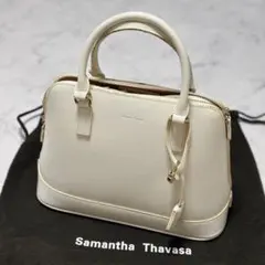 Samantha Thavasa ミランダカーコラボ ハンドバッグ ホワイト