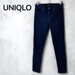 【ユニクロUNIQLO】ウルトラストレッチジーンズ　スキニー　デニム　ブラック