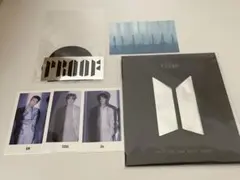 BTS PROOF ラッキードロ－ RM JIN SUGA チェキ シール