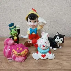 ディズニー マリー トゥルーズ ベルリオーズ 陶器フィギュア 置き物