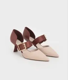 CHARLES & KEITH ポインテッドトゥパンプス